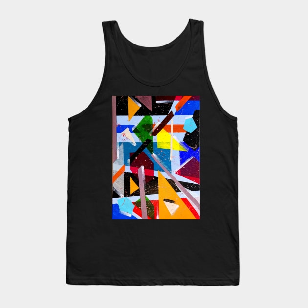 irregular geometry Tank Top by reyhanartstudio